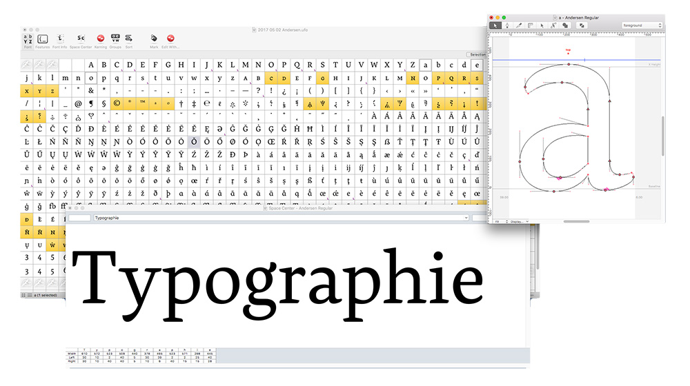 process robofont type design software Frederik Berlean